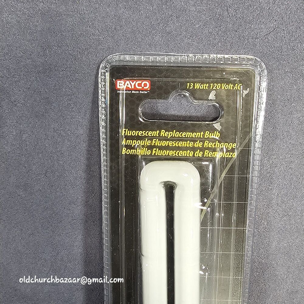 (2) BAYCO 120-Volt 13-Watt Fluorescent Bulb #SL-103